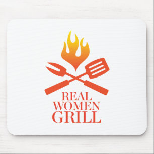 Real Women Grill Mouse Mat