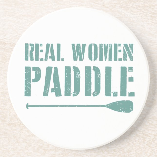 Real Women Paddle Coaster (Front)