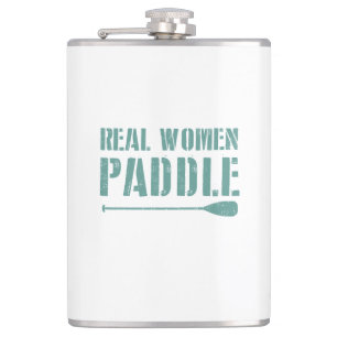 Real Women Paddle Hip Flask