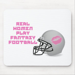 Real Women Play Fantasy Football Mouse Mat