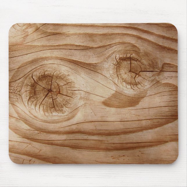 Real Wood Photo Mousepad (Front)