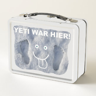 real YETI - bread can Metal Lunch Box