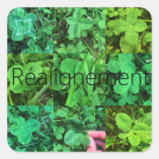 Realignment Sticker