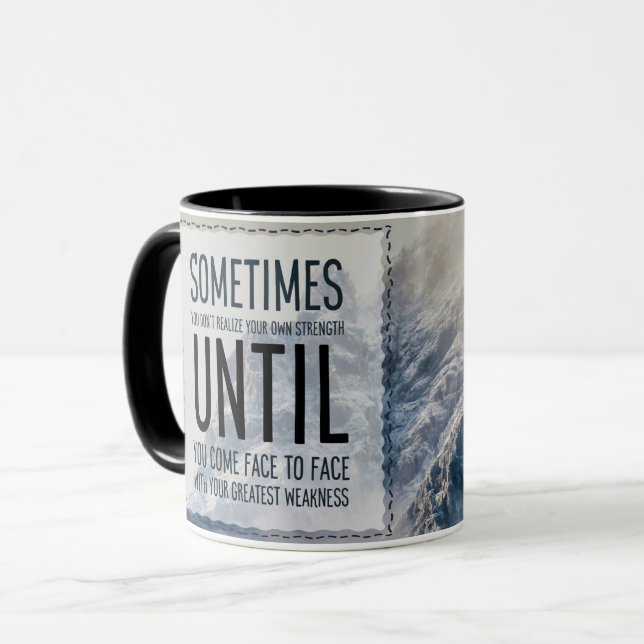 Realise Your Own Strength Mug (Front Left)