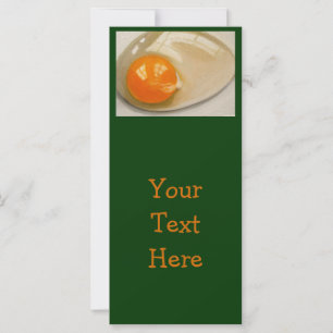 REALISM ART: EGG: RECIPE RACK CARD