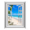 Realistic 3D Beach Scene Fake Window View
