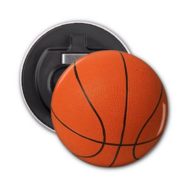 Realistic and cool Basketball Bottle Opener (Front)