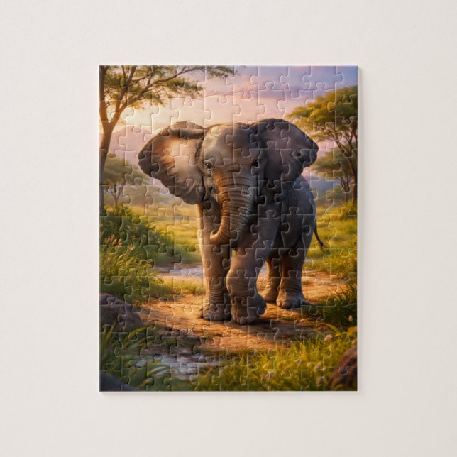 Realistic Animal Art Jigsaw Puzzle (Vertical)