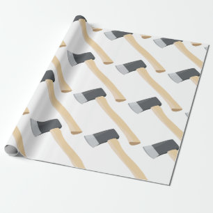 Realistic Axe Wrapping Paper