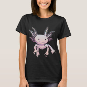 Pink Axolotl Shirt Salamander,Axolotl Outfit Axolotl Gifts Floral Pretty Cute Axolotl T-Shirt Kleding Meisjeskleding Tops & T-shirts T-shirts T-shirts met print Axolotl Shirt Kids Axolotl Shirt Girls 