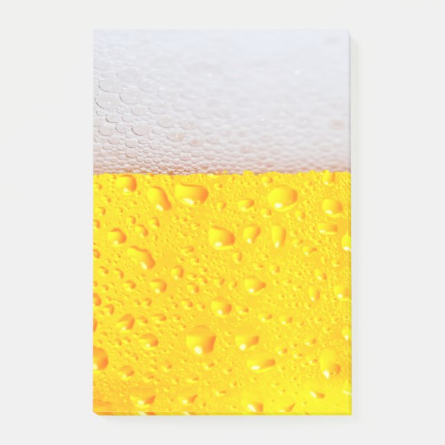 Realistic Beer Post-it Notes (Front)
