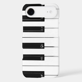 Realistic Black White Piano Keyboard Keys