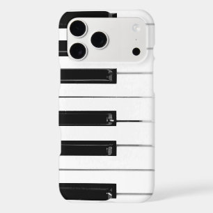 Realistic Black White Piano Keyboard Keys