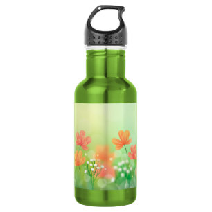 Realistic Blurred Spring Background-2374 532 Ml Water Bottle