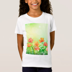 Realistic Blurred Spring Background-2374 T-Shirt