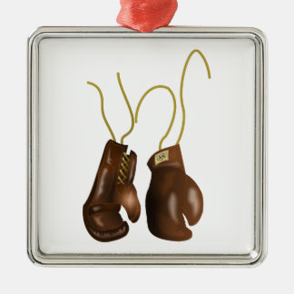 Realistic Boxing Gloves Metal Tree Decoration