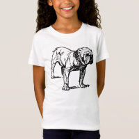 Realistic Bulldog Face Canine Graphic