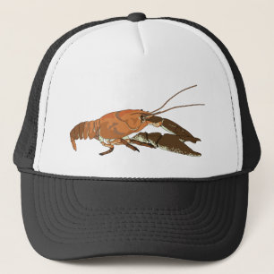 Realistic Crayfish/Crawdad Trucker Hat