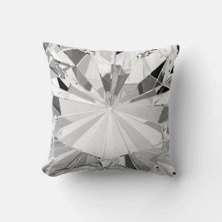 Realistic Diamond: 3D Texture Close-Up Cushion
