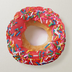 Realistic Doughnut Pillow