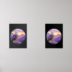 Realistic Eagle on Rock – Majestic Wildlife Scene