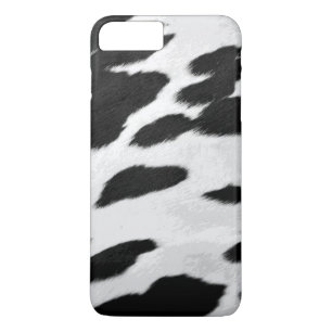 Realistic Holstein cow Hide Look iPhone 8 Plus/7 Plus Case