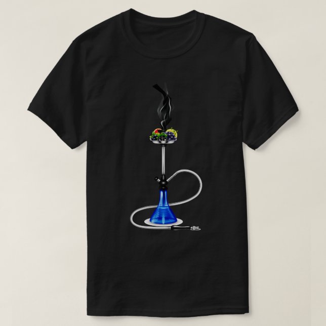 Realistic Hookah T-Shirt (Design Front)