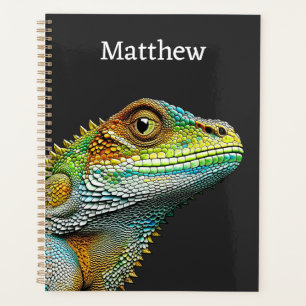 Realistic Lizard Iguana Personalised Planner