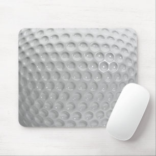 Realistic Looking Golf Ball Texture Pattern Mouse Mat