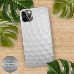 Realistic Looking Golfball Dimples Texture Pattern iPhone 13 Case