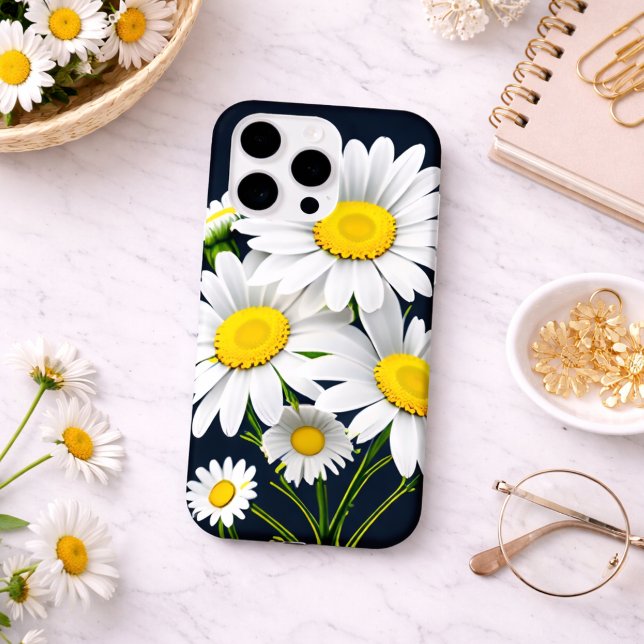 Realistic Modern Daisy  iPhone Case (Creator Uploaded)