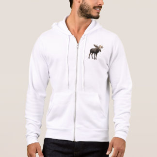 REALISTIC MOOSE DESIGN. SAMER BRASIL HOODIE
