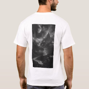 Realistic Mountain View Wilderness T-shirt