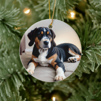 Realistic Pet Lover Ornament | Emotional Puppy art