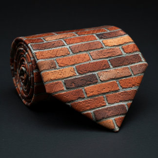 Realistic Red Brick Wall Tie
