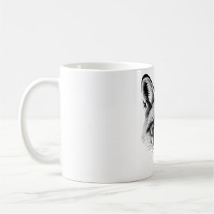 Realistic Red Fox Head T-Shirt Coffee Mug