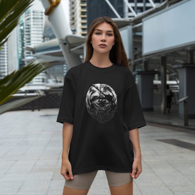 Realistic Sloth With Eye Patch  T-Shirt (Creator Uploaded)