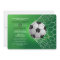Realistic Soccer Ball Bar Mitzvah Invitation