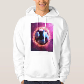 Realistic Soccer Ball Planet Graphic T-Shirt Hoodie