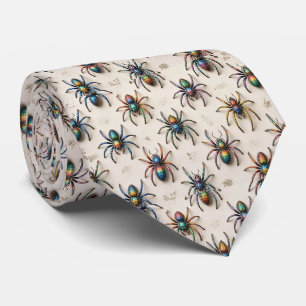 Realistic Spiders Neck Tie