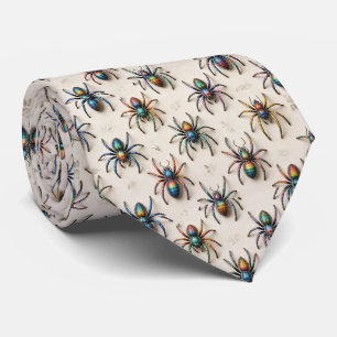 Realistic Spiders Neck Tie
