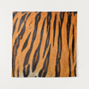 Realistic tiger skin texture. tapestry
