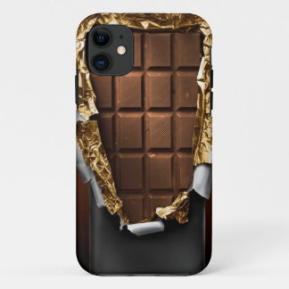 Realistic Unwrapped Chocolate Bar iPhone Case