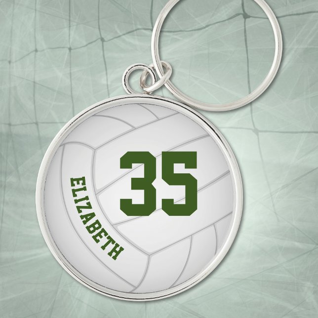 realistic volleyball custom jersey number key ring (Creator Uploaded)