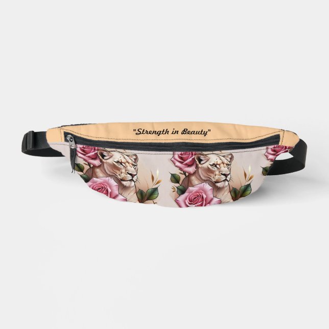 "Realistic Wild Bloom" Bum Bags (Front)