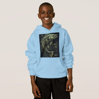 realitic fish t shirt for boy