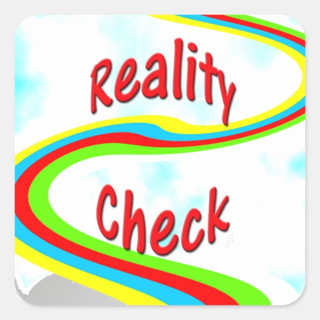 Reality Check - sticker (Front)