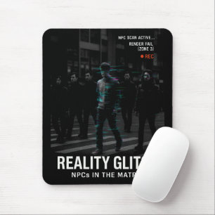 Reality Glitch - Render Fail [Zone 3] Mouse Mat