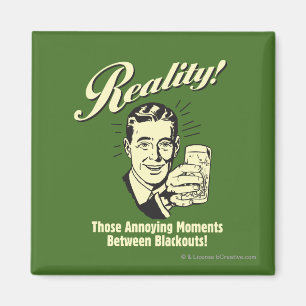 Reality: Moments Between Blackouts Magnet