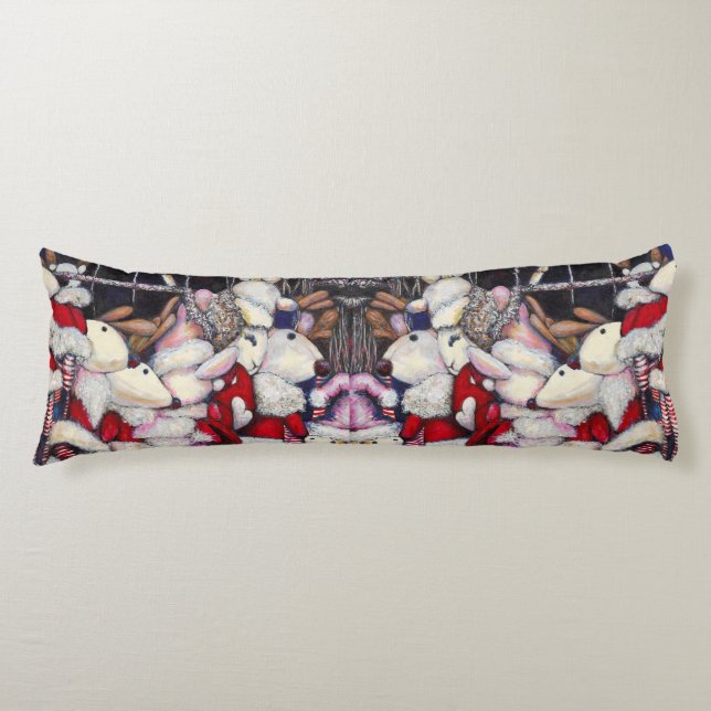 Reality on Vacation Body Cushion (Front)